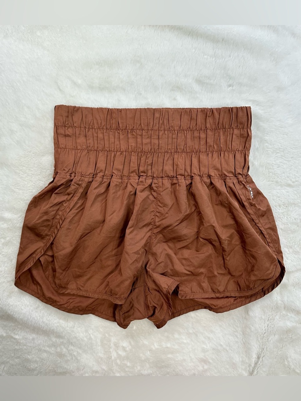 FP Movement Free People The Way Home Shorts Brushed Apricot Size Small